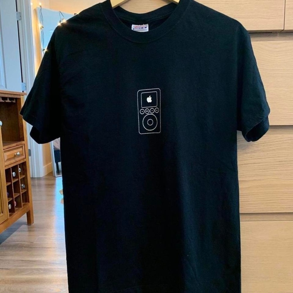 Vintage‎ Apple iPod Live Tech T-Shirt Rare